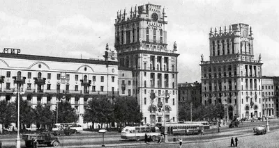 Минск — Старые фотографии — Фото — Автобусный транспорт