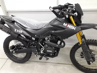Мотоцикл Минск (M1NSK) X 250 (черный) купить по низкой цене