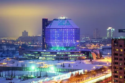 Минск зимой фото фотографии