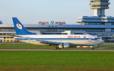 В Национальный аэропорт Минск рейсы прибывают с опозданием