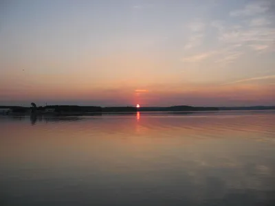 Фотозарисовка. Минское море с высоты птичьего полета