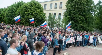 Митинг на проспекте Сахарова собрал рекордные 50 000 человек - Ведомости