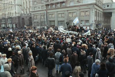 На митинг в Москве вышли 20 тыс человек