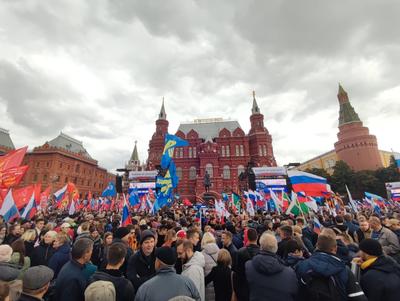 В Москве сегодня прошёл митинг противников цифровизации и вакцинации |  Пикабу