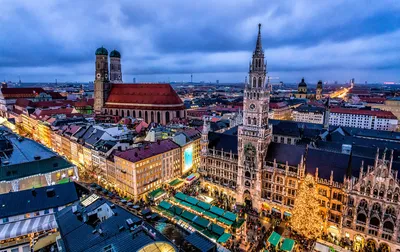 Центр Города Мюнхен Германия — стоковые фотографии и другие картинки  Архитектура - Архитектура, Бавария, Башня - iStock