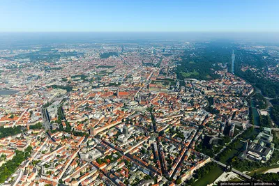 Мюнхен с высоты. Munich from above