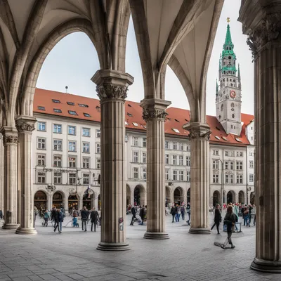 Город Мюнхен (München) — современный город культуры и искусства