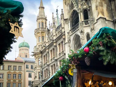 Рождественский Мюнхен - Германия. Все самое красивое и вкусное в  Рождественском и Новогоднем Мюнхене - YouTube