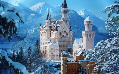 Мюнхен замок нойшванштайн фото