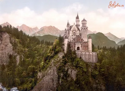 Замок Нойшванштайн: волшебное место с заставки мультфильмов Уолта Диснея |  Туризм и Я | Дзен