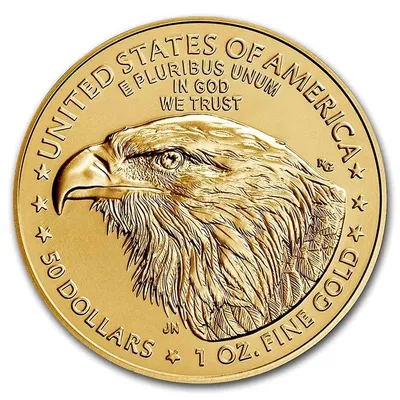 Золотая монета США \"Американский Орел\" (Тип 2), 31.1 г чистого золота  (Проба 0,917)