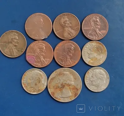 Монеты США 1 цент (пенни), погодовка 32 штуки, лот 2: 300 грн. -  Коллекционирование Николаев на Olx