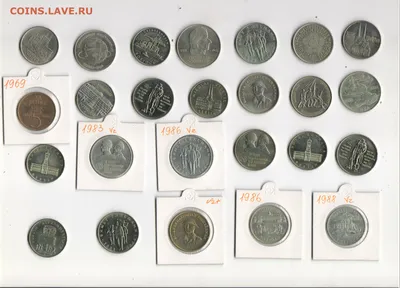 Монеты Германии,ФРГ и ГДР (пополняемый список)♢ - Монеты России и СССР