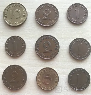 Монеты Германии – на сайте для коллекционеров VIOLITY | Купить в Украине:  Киеве, Харькове, Львове, Одессе, Житомире