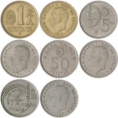 Испанские монеты возрожденной монархии. Часть 1-я | Vmiremonet.ru | Дзен