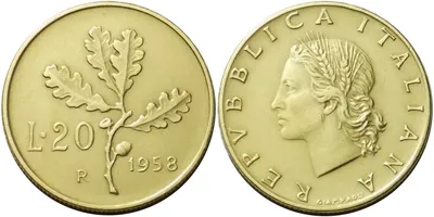Набор монет Италии (13 монет) купить | Цена 730 ₽ | Код 937038384