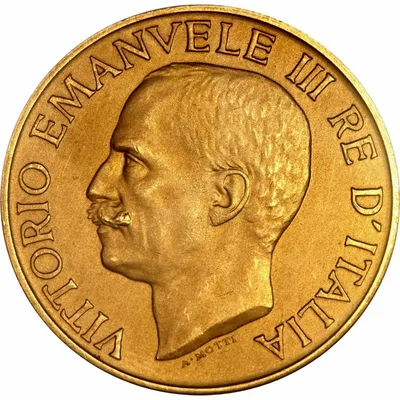 Монета Италия 20 чентезимо 1940-1942 стоимостью 146 руб.