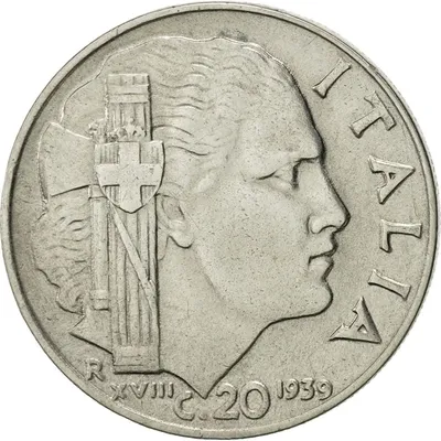 Монета Италии 20 евро центов 2002 г. (ID#1126792485), цена: 20 ₴, купить на  Prom.ua