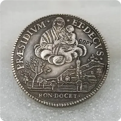 Купить Памятные коллекционные сувенирные серебряные монеты Италии 1813 года  | Joom