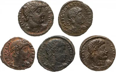 Монета Римская империя 14-37 н.э. Тиберий AE Acc (копия). – Художественное  литье из латуни.