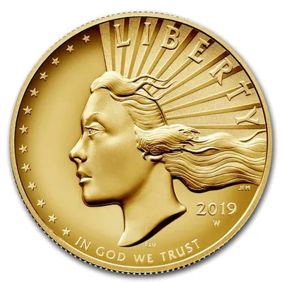 Золотая монета США «Американская Свобода»
