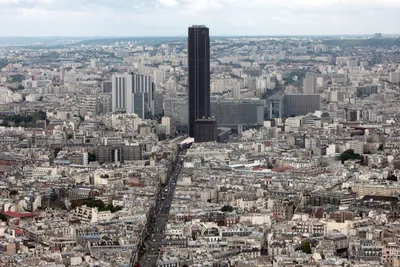 Париж. Виды города с башни Монпарнас