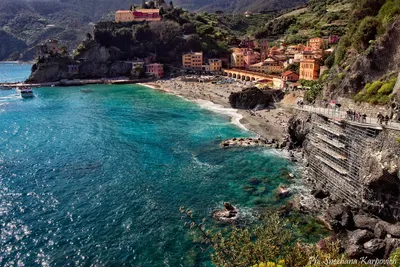Фото «пляж Монтероссо» из фотогалереи «Без названия» Италия , Лигурия  #1597591