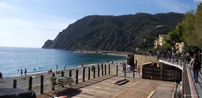 Пляж Монтероссо Аль Маре (Monterosso al Mare), Италия. | Море. Пляжи.  Острова.