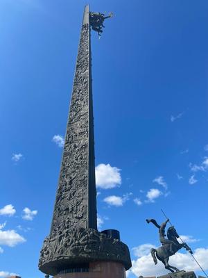 Монумент Победы на Поклонной горе :: Анатолий Колосов – Социальная сеть  ФотоКто