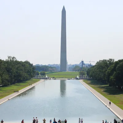 Монумент Вашингтона в столице США, округ Колумбия Стоковое Фото -  изображение насчитывающей прописно, гранит: 164214378