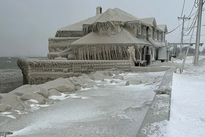 Аномальные морозы в США: в Миннесоте температура воздуха опустилась до -56°С