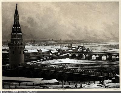 Фотохромные цветные снимки Москвы, сделанные в конце 19 века | Пикабу