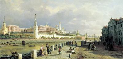 Панорама Москвы конца XIX века