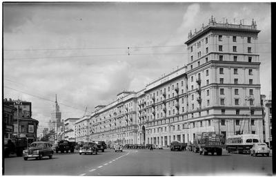 Москва. 1950-е годы. | Пикабу