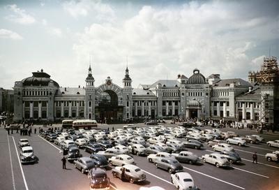 Москва 1950-х в цвете