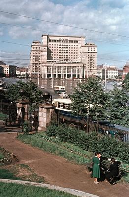 Москва, 1950, urban landscapes, …» — создано в Шедевруме