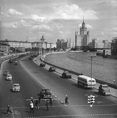 Москва. Котельническая набережная. 1950-е. | Назад в СССР | Фотострана |  Пост №981189265