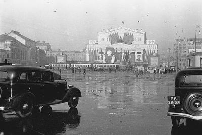 Москва 30-х годов в цвете - Фотохронограф