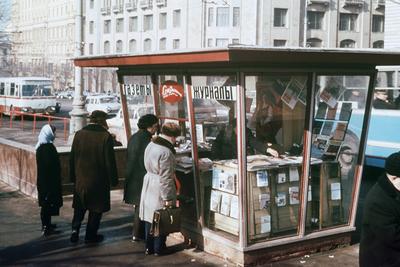 Советская Москва в 80-е годы