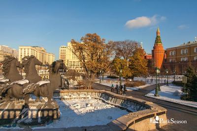 Александровский сад в Москве - история с описанием и фото