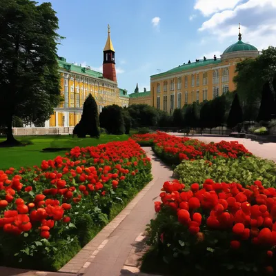 Александровский сад, Москва, prompt …» — создано в Шедевруме