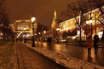 Александровский Сад. Парк В Центре Москвы. Фотография, картинки,  изображения и сток-фотография без роялти. Image 58569666