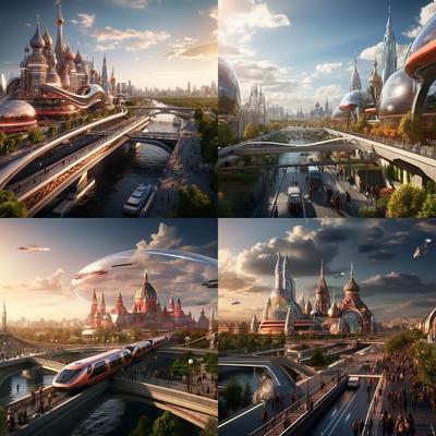 москва, москва в будущем, город будущего, современный город, москва будущего  | Город будущего, Город, Москва
