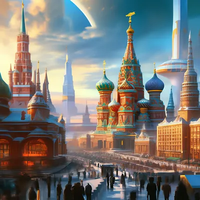 Москва будущего» — создано в Шедевруме
