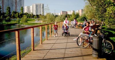 Московские парки :: Детский ландшафтный парк «Южное Бутово» и прогулочная  зона микрорайона «Гавриково»