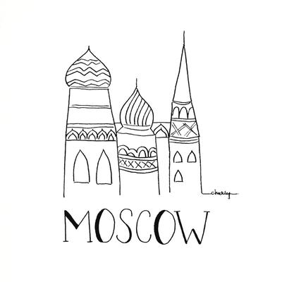 Москва-Сити: пошаговый рисунок карандашом для детей