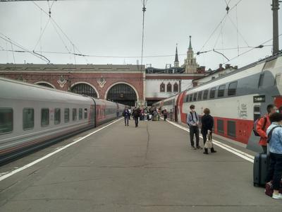 Фото: Казанский вокзал, железнодорожный вокзал, Комсомольская площадь, 2,  Москва — Яндекс Карты