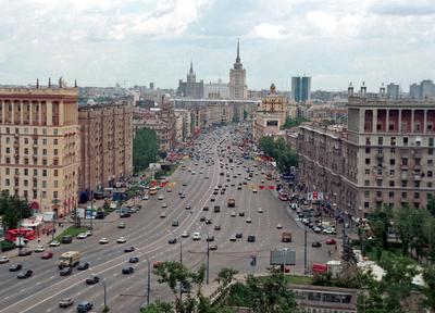 Вид на Москва-Сити со стороны Кутузовского проспекта :: Георгий А –  Социальная сеть ФотоКто