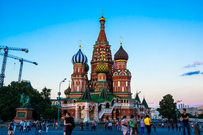Фотография Москва, летний вид города . Деловой комплекс Москва Сити лето  2012 | Фотобанк ГеоФото/GeoPhoto | GetImages Group