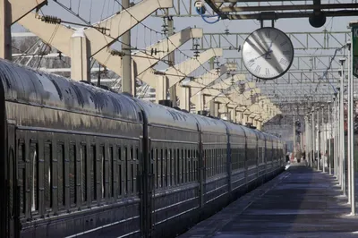 Berlin - Warsaw with Russian EuroNight Train Paris - Moscow Поезд Париж -  Москва